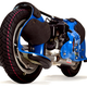 Illustration for article titled Wheelman Motorized Skateboard